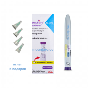 Mounjaro kwikpen 12,5mg Мунджаро квикпен 12,5мг 4 дозы
