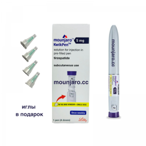 Mounjaro kwikpen 5mg Мунджаро квикпен 5мг 4 дозы
