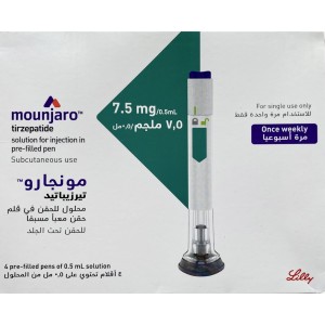 Mounjaro 7,5mg  Мунджаро 7,5мг 4 ручки