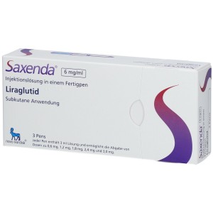 Саксенда SAXENDA  6мг/мл, 3мл 3 ручки